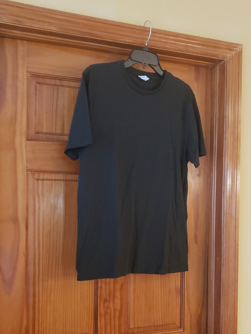 Reiss Black Short Sleeve Crewneck Tee - Men